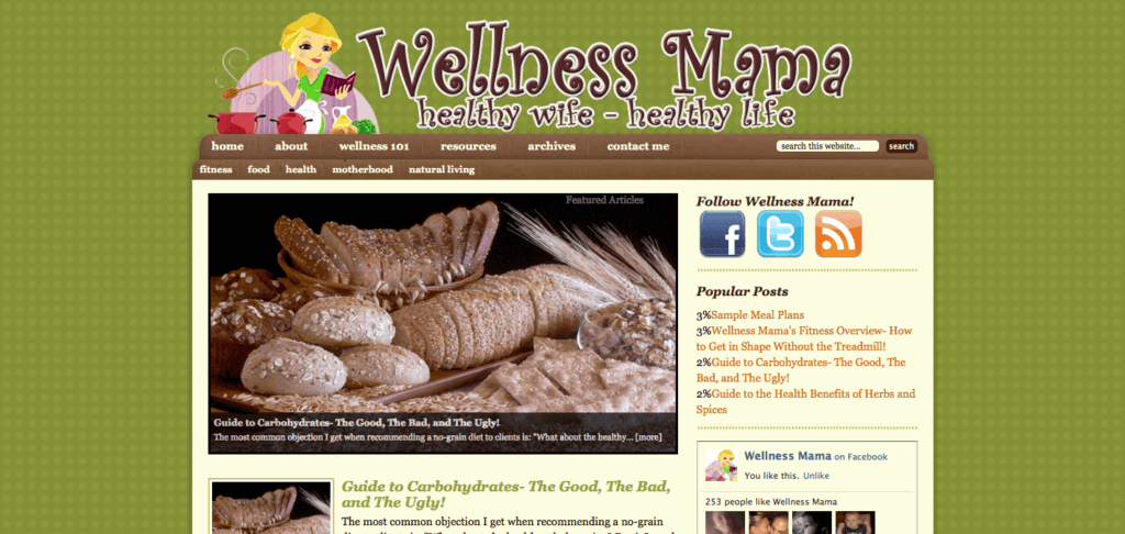 Wellness Mama Going Green Wellness Mama site