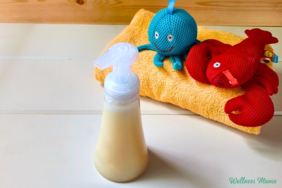 foaming baby wash