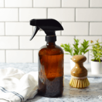 DIY bathroom cleaner
