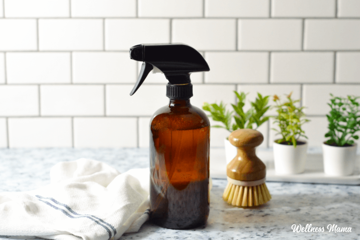 DIY bathroom cleaner