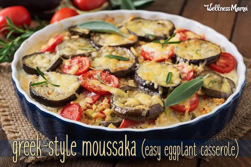 Greek-Style Moussaka Recipe (Eggplant Casserole)