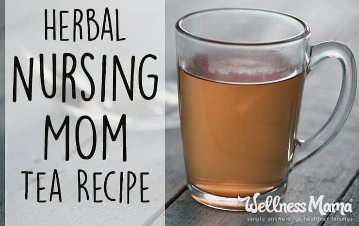 Herbal nursing mom tea recipe