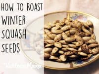 How to roast winter squash seeds