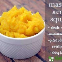 Mashed Acorn Squash Recipe