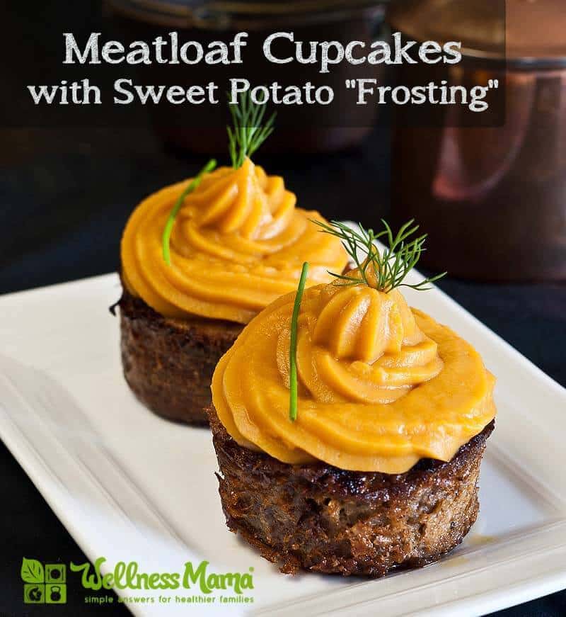 Sweet Potato Frosted Meatloaf Cupcakes (Kid Favorite!)