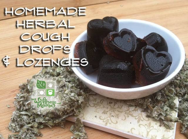 Recipe for Homemade Herbal Cough Drops or Lozenges with Herbs and Honey