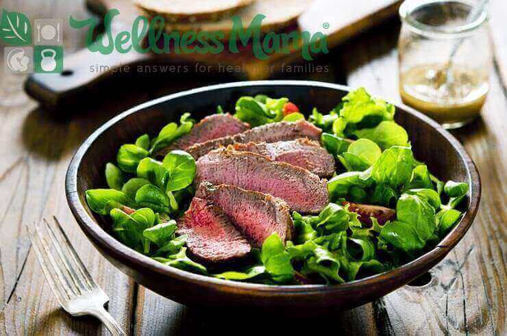 Sweet Pepper Steak Salad Recipe