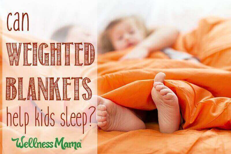 can weighted blankets help kids sleep