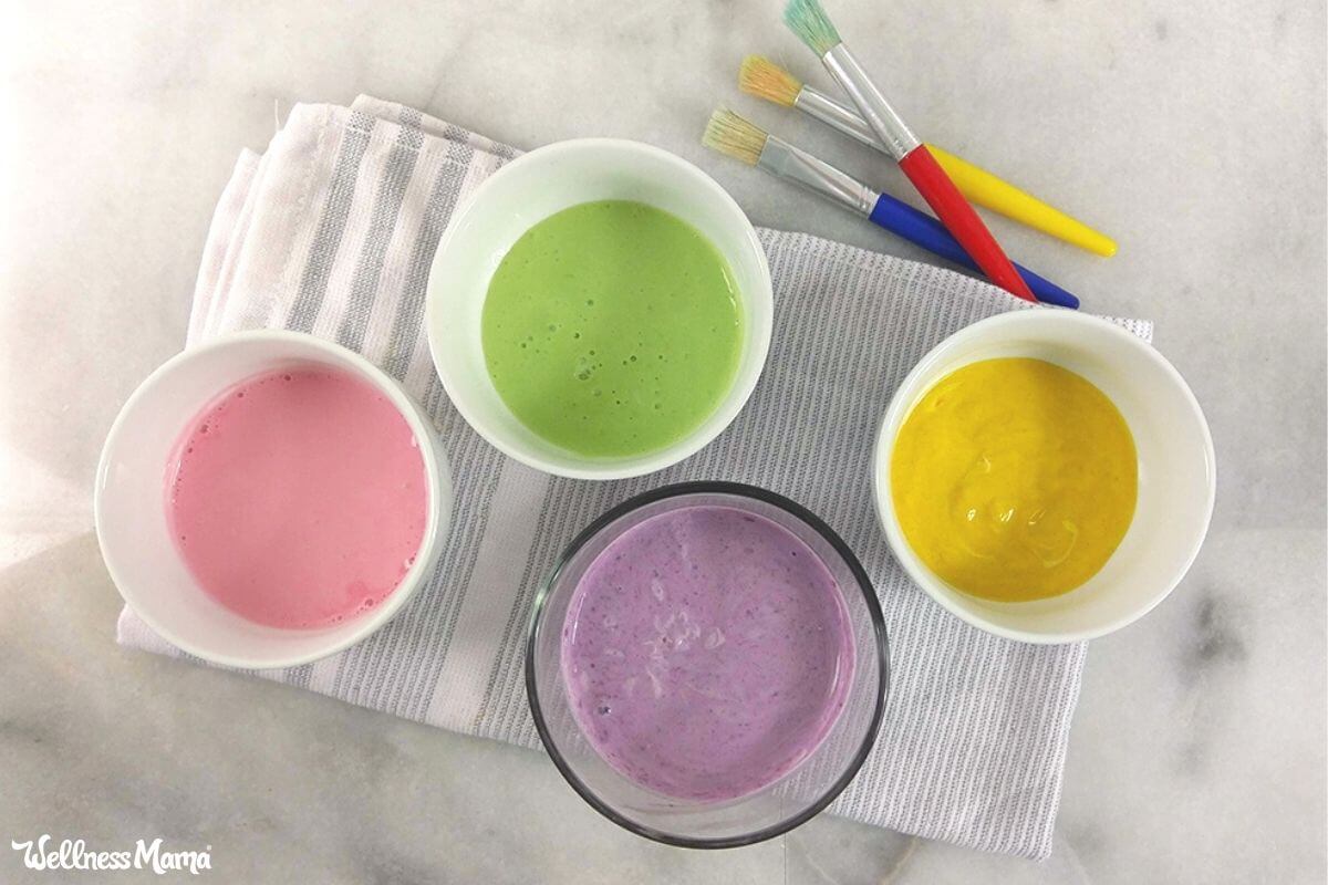 food based finger paint recipe