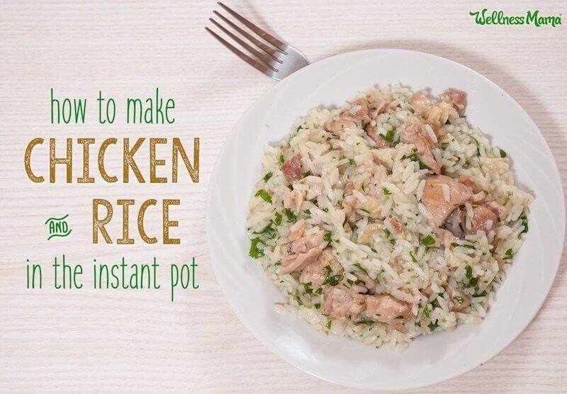 Instant Pot Chicken and Rice Recipe