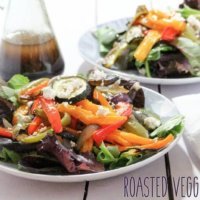 Roasted Veggie Salad Recipe