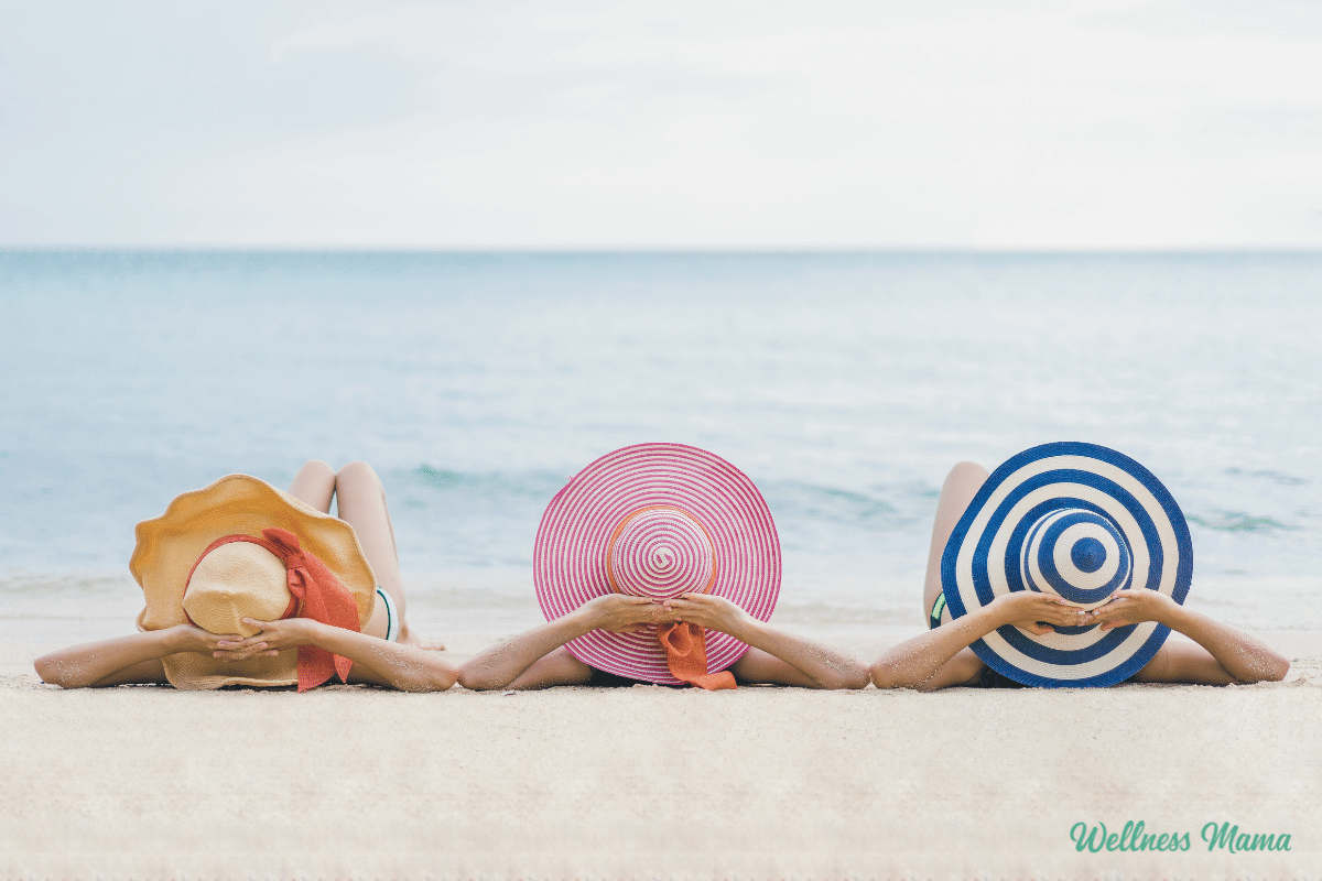 sunbathing benefits